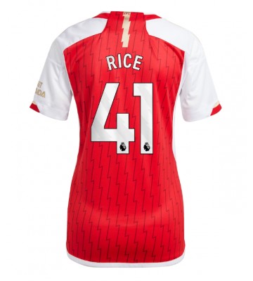 Arsenal Declan Rice #41 Hemmatröja Kvinnor 2023-24 Kortärmad